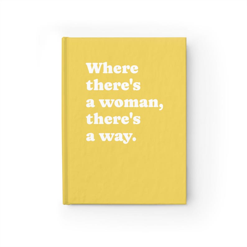 Aangepast dagboek cadeau voor vrouwen empowerment bureau accessoire manifestatie dagboek Girl Power notitieboek dankbaarheid dagboek zelfzorg cadeau voor haar Yellow