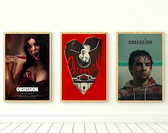 Obsession Movie Poster,High Quality Canvas Poster,Home Decor,Wall Art,Film Fan Collectibles