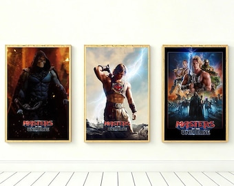 Masters of the Universe Movie Poster,High Quality Canvas Poster,Home Decor,Wall Art,Film Fan Collectibles