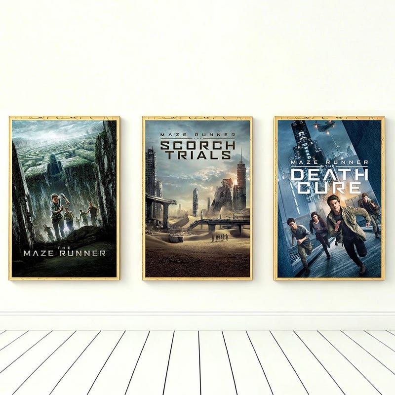 Maze Running Poster the Maze Runner - Etsy