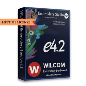 Software de bordado Wilcom e4 2 / Acceso de por vida - Descarga instantánea