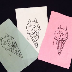 Cat Ice Cream patch image 1