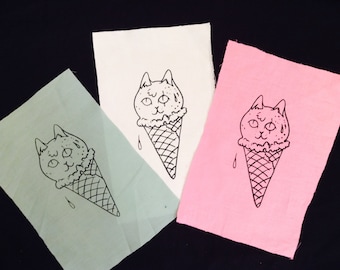 Cat Ice Cream patch