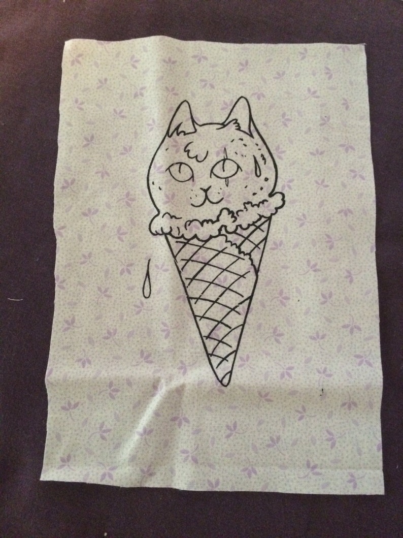 Cat Ice Cream patch image 3