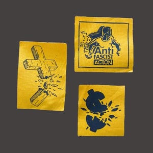 Misc Punk/Leftist Patches