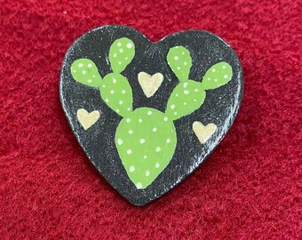 Prickly Pear Cactus Button