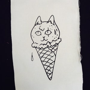 Cat Ice Cream patch image 2