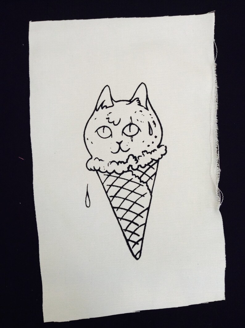 Cat Ice Cream patch image 2