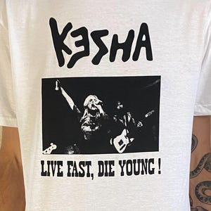 Kesha//Circle Jerks mashup shirt
