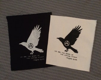 Anarchy patch - We are the birds of the coming storm.