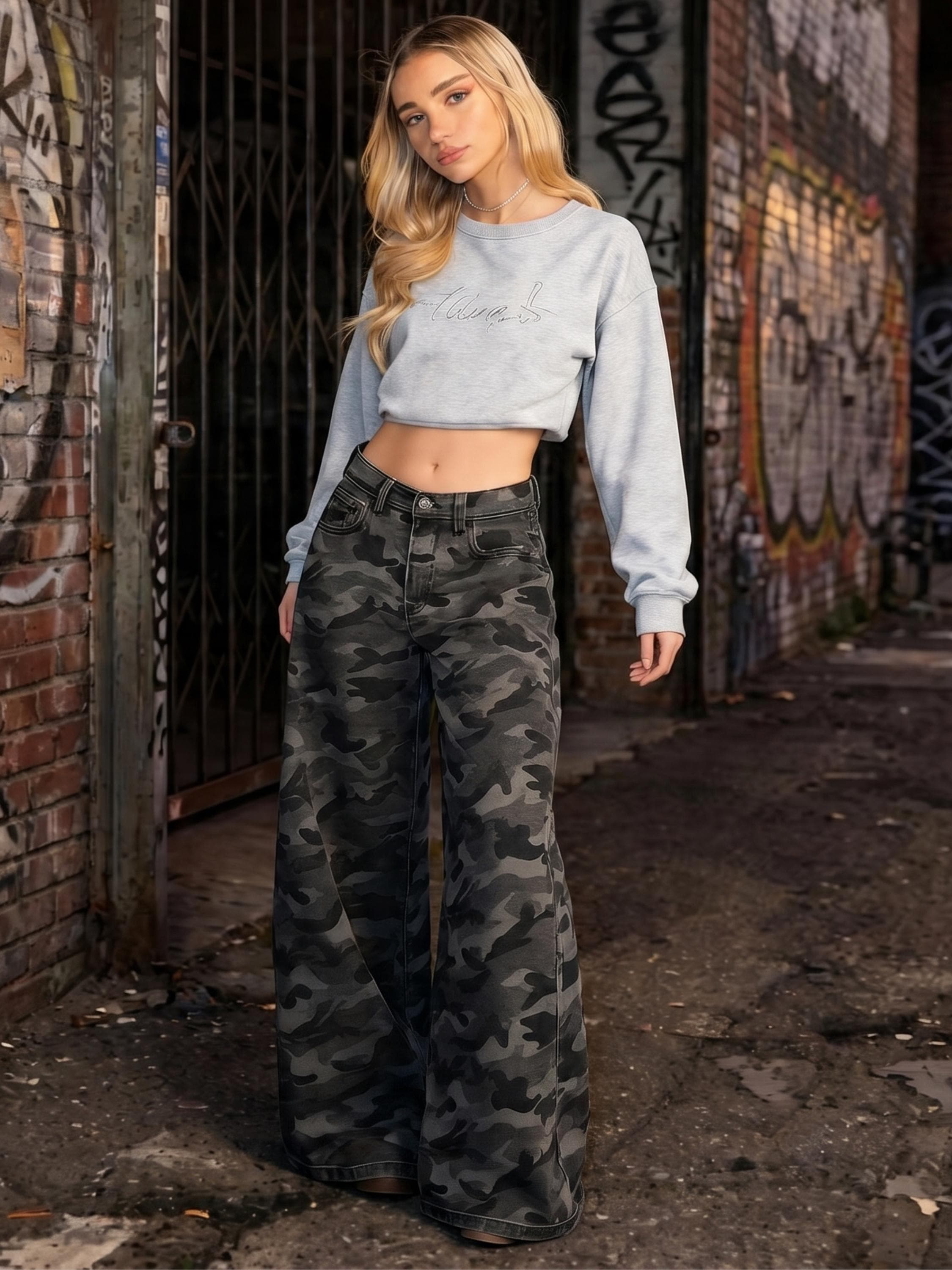 Y2k camo pants - Etsy 日本