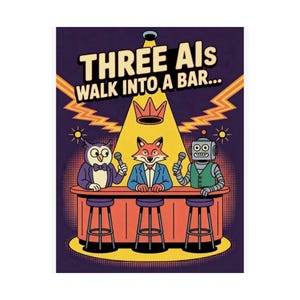 Trío de mascotas cómicas con IA - Productos de FunnyFlash.com imagen 2