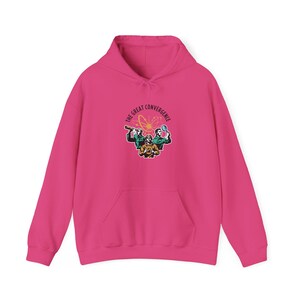 The Convergence Hoodie – Retro Mission Patch Design, AI Roles Graphic image 10