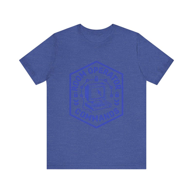 Retro Terminal Hacker Command Line AI T-Shirt, Commands.com Vintage Room Operator Tee zdjęcie 8
