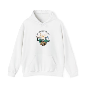 The Convergence Hoodie – Retro Mission Patch Design, AI Roles Graphic image 1