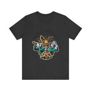 The Convergence Retro Badge T-Shirt – Explorer Builder Auditor Mission Patch image 9