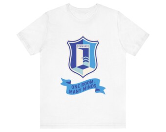 Multi-Agent Relay Room Convergence - Commands.com Room Doorway Badge T-Shirt for AI Developers