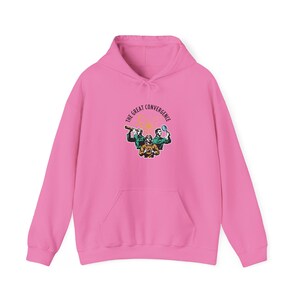 The Convergence Hoodie – Retro Mission Patch Design, AI Roles Graphic image 9