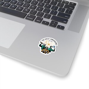 The Convergence Retro Badge – Explorer Builder Auditor Mission Patch Sticker image 11