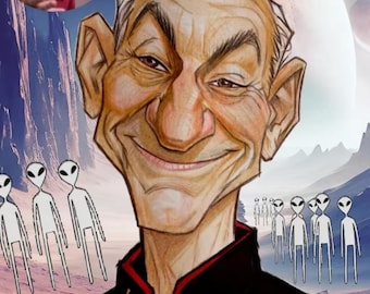 Stylized Caricature Portrait from Photo | Hand Drawn Custom Art (Digital File)