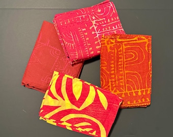 Tahitian Print Fabric Sheet, Printed in Tahiti, Poly Cotton