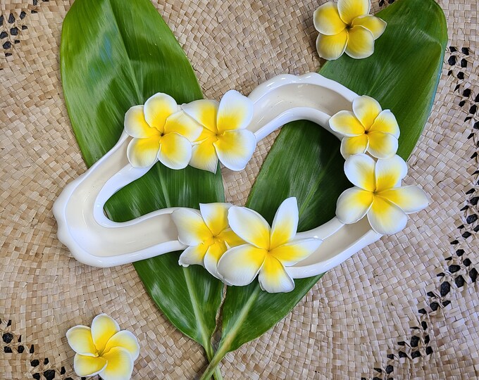 Ceramic Lei Vase, Made in Hawaii Etsy