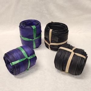 Lauhala Leaf Roll (Purple or Black)