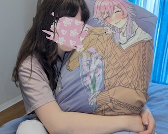 Ren Body Pillow 20"x54 Art on Both Sides