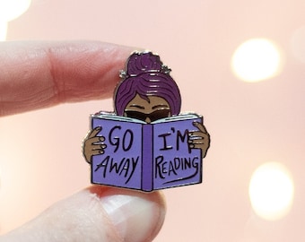 Go Away I'm Reading - PURPLE Book