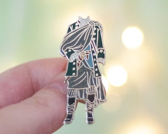 Jamie Fraser Wedding Kilt Enamel Pin