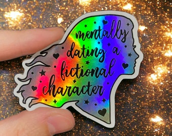 Mentally Dating Vinyl Sticker