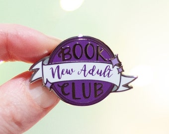 New Adult Book Club Enamel Pin