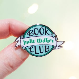 Indie Author Book Club Enamel Pin