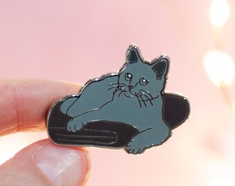 Adso the Cat Enamel Pin