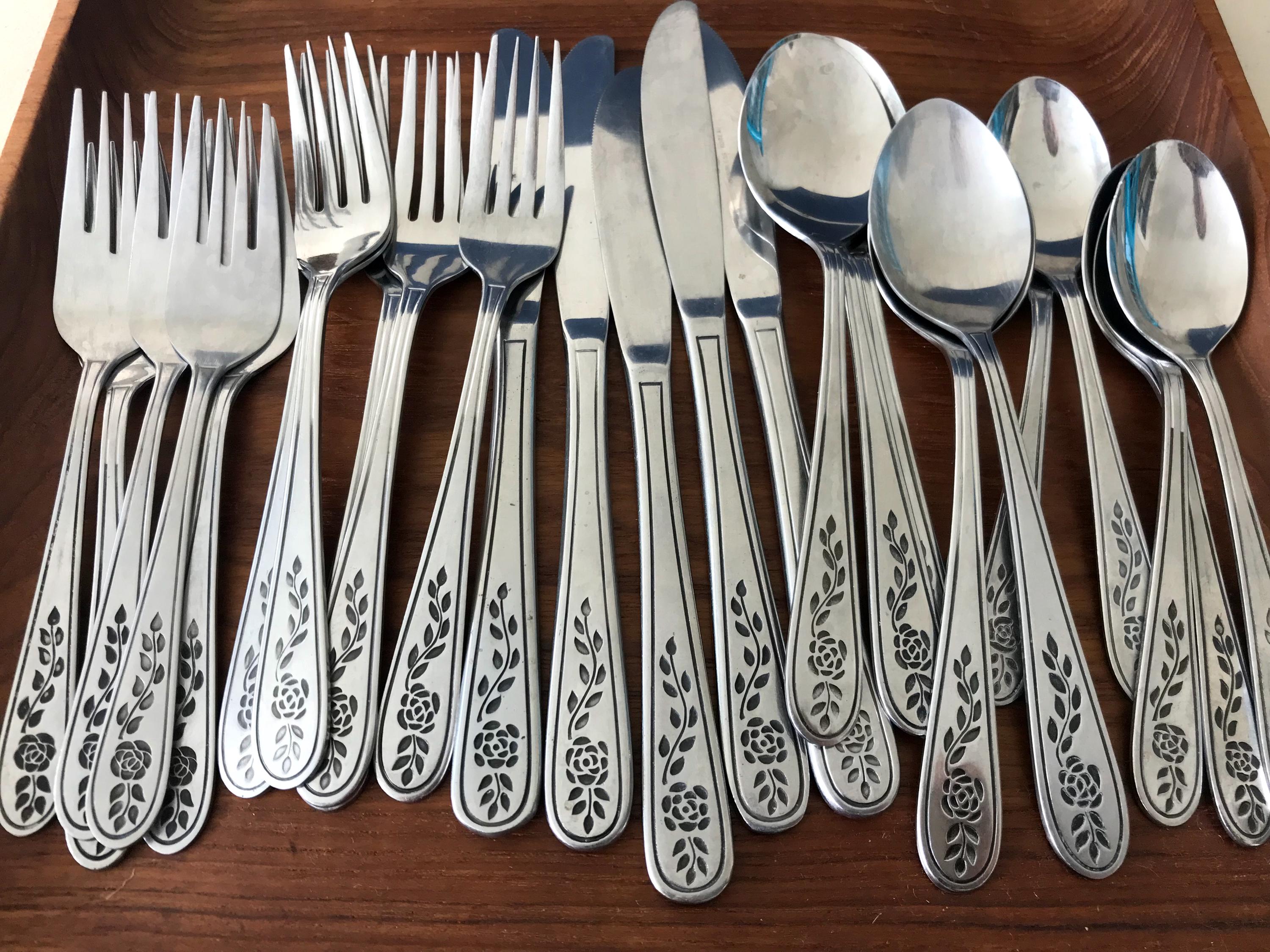 英国アンティーク　Viners 58 Piece Buxton カトラリーセット Vintage Viners Cutlery Set - Etsy
