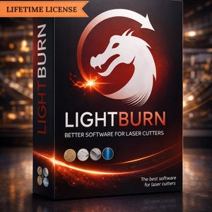 LightBurn Laser Engraving Software | Lifetime Access - Instant Download