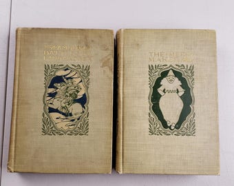 Livros da Biblioteca para Jovens de 1902, Vol. 2 e 17: Merry Maker - Batalhas Famosas (Conjunto de 2)