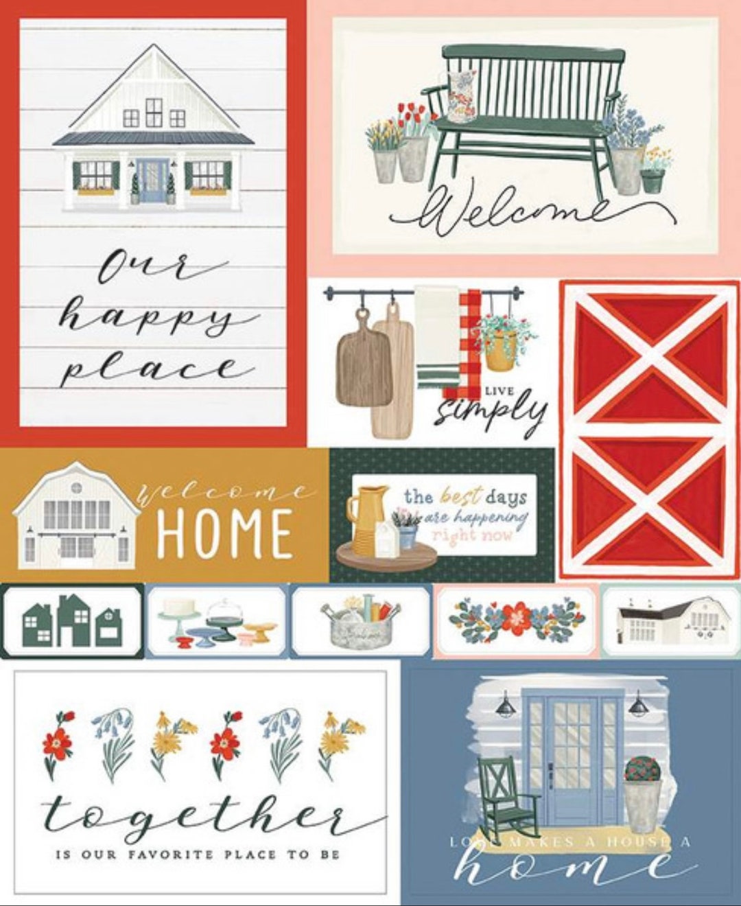 Farm Panel Pattern Farmhouse Panel - Etsy