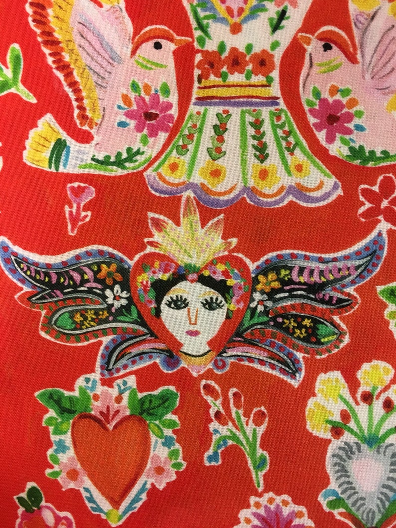 Milagros Corazon Fabric