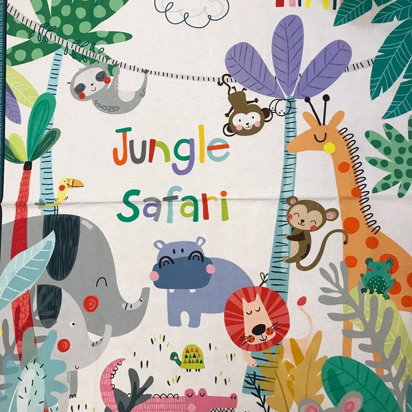 ON SALE!!!!!!      Jungle Safari Panel