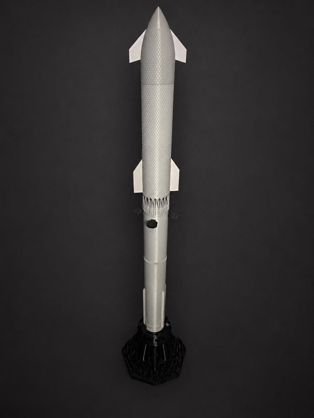 6ft+ Super Heavy Starship Display | 3D Printed Space Rocket, Multiple ...