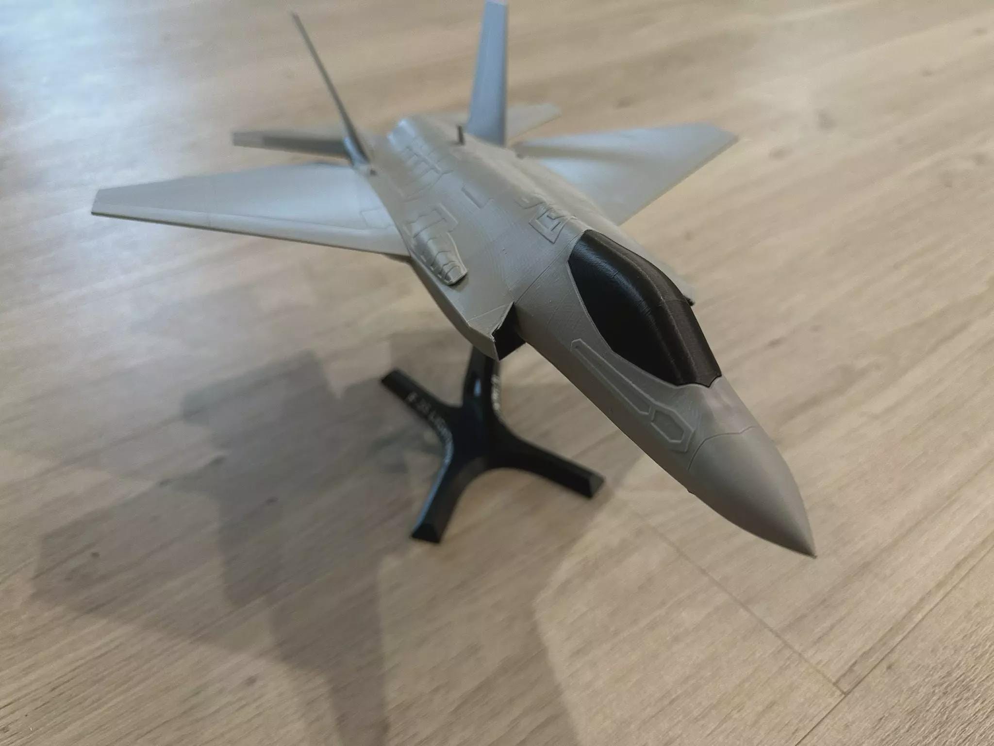Desk Model Lightning F-35 Lightning II 3D Printed Model | Fighter Jet Desk Display - Etsy