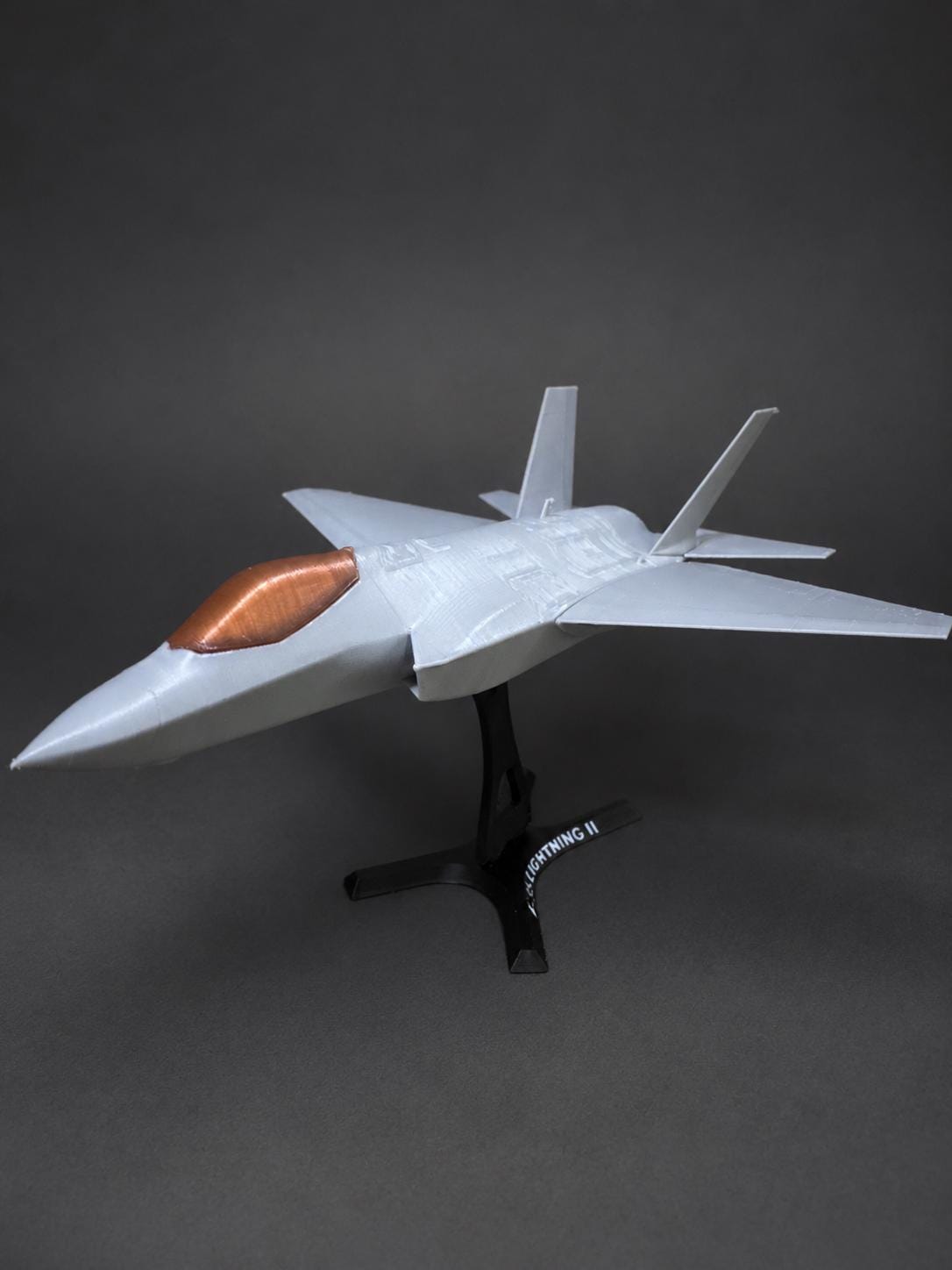 Desk Model Lightning F-35 Lightning II 3D Printed Model | Fighter Jet Desk Display - Etsy
