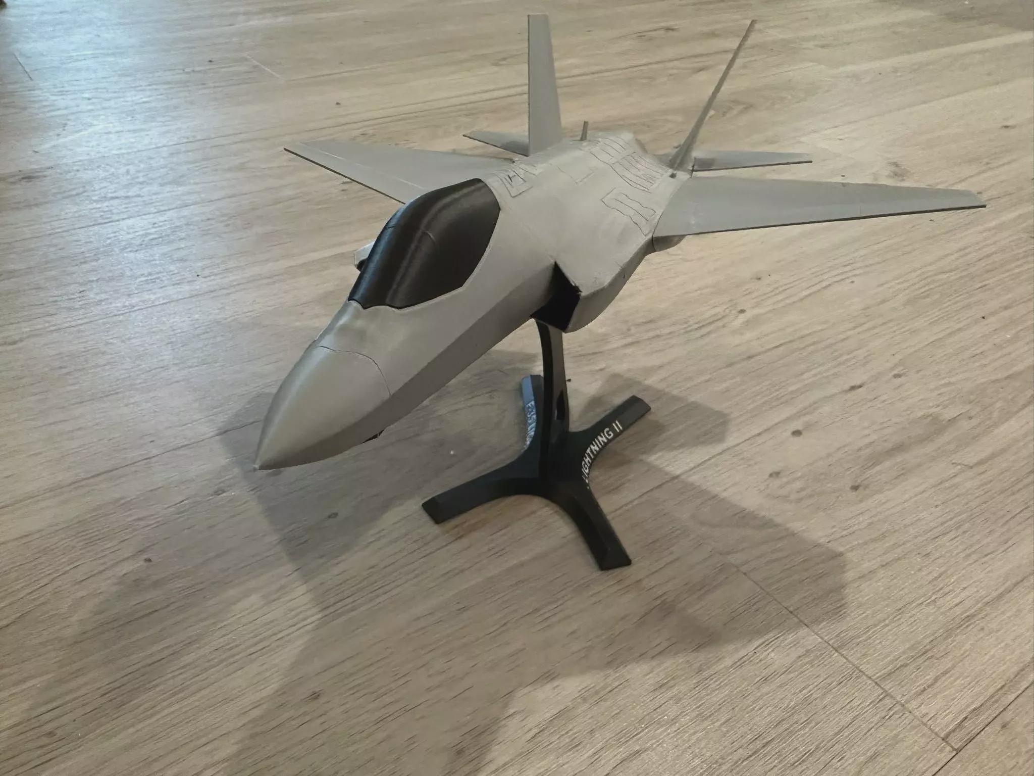 Desk Model Lightning F-35 Lightning II 3D Printed Model | Fighter Jet Desk Display - Etsy