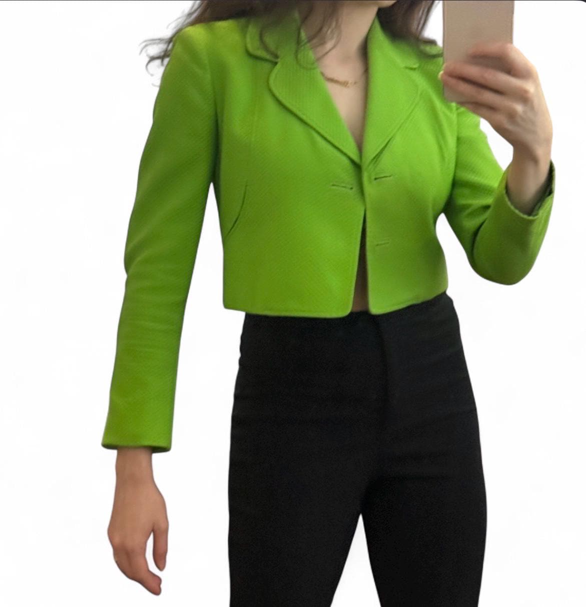 Lime Green Blazer - Etsy Lime Green Blazer - Etsy