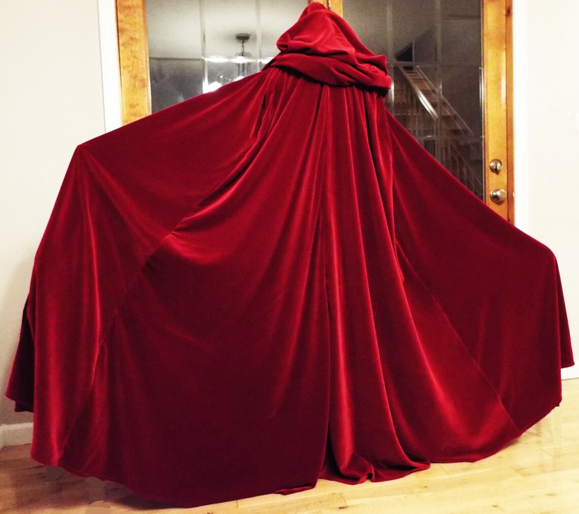 The Scarlet Witch cape Etsy