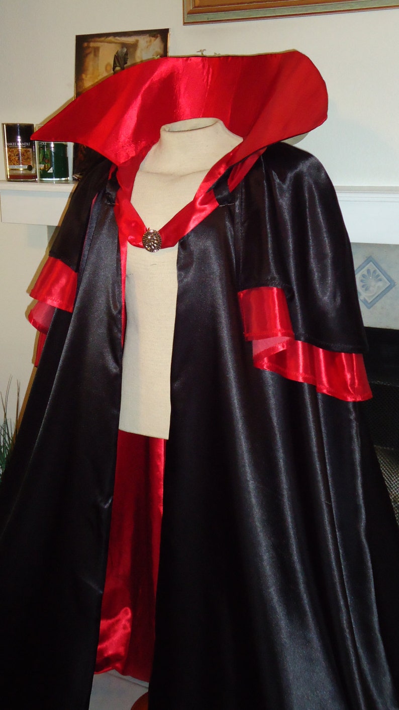 Classic Dracula Cape Etsy