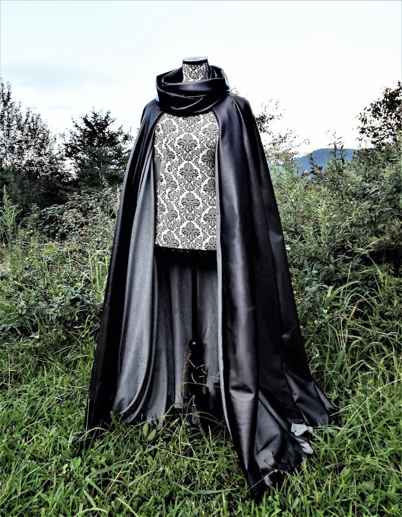 Men's or Women's Faux Leather Cape Etsy