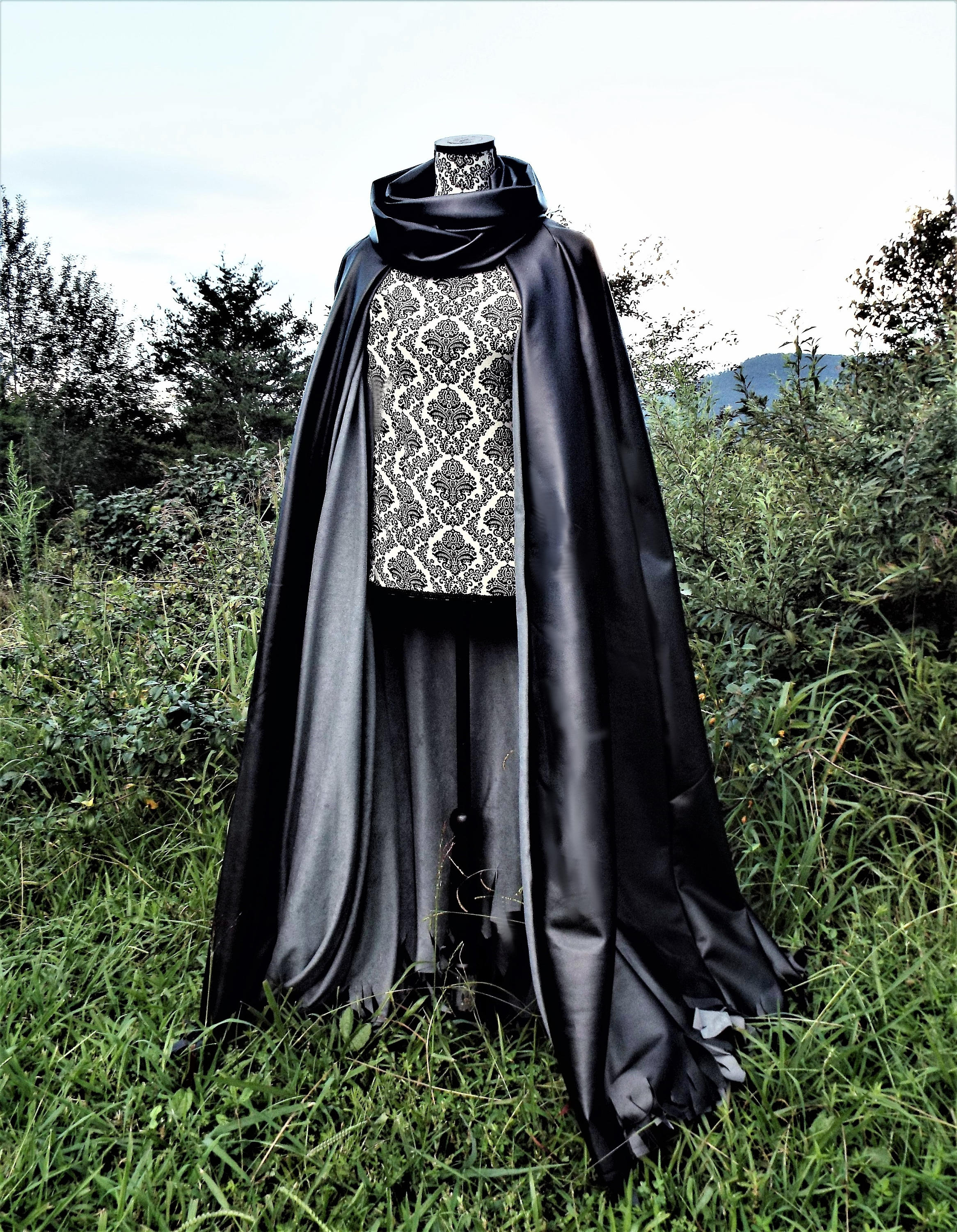 Men's or Women's Faux Leather Cape Etsy UK