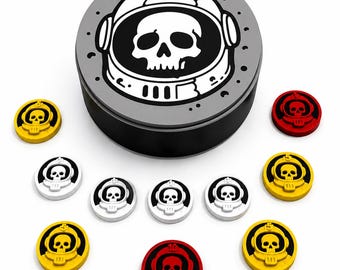 Moon Colony Bloodbath Deluxe Astronaut Tokens & Case